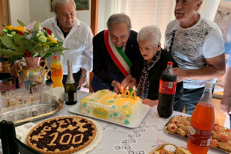 Giovanna Tamburrino compie 100 anni