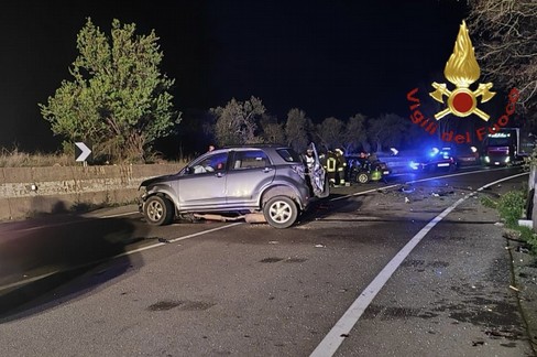 Incidente sulla Sp 3, un morto e un ferito