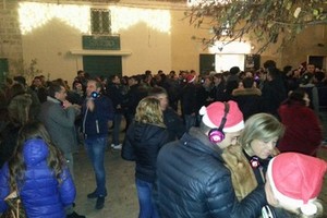 Silent Disco Christmas, la notte materana a suon di musica