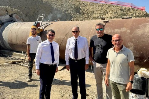 Diga di San Giuliano, conclusi i lavori