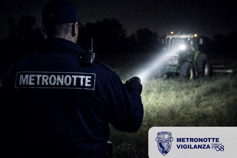 Furto di trattore sventato dalle pattuglie Metronotte