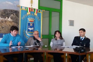 Conferenza stampa piano viabilità capodanno. <span>Foto Vittoria Scasciamacchia</span>