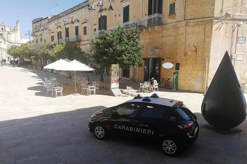 Carabinieri nei Sassi di Matera