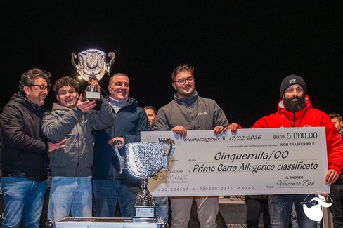 Carnevale di Montescaglioso, i vincitori dei carri