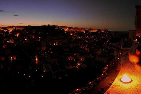 Matera cielo stellato