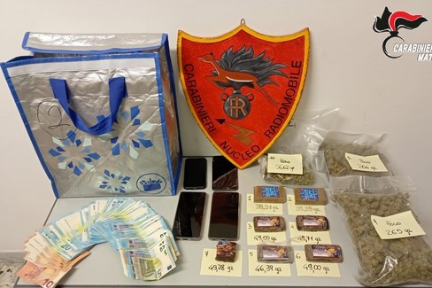 Due arrestati in attività antidroga dei carabinieri