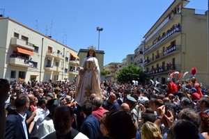 Arrivo Madonna della Bruna a Piccianello