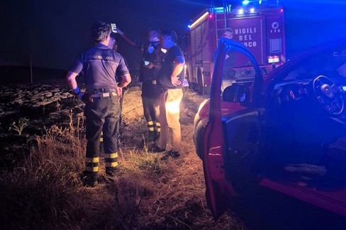 Spento incendio nel Parco della Murgia materana