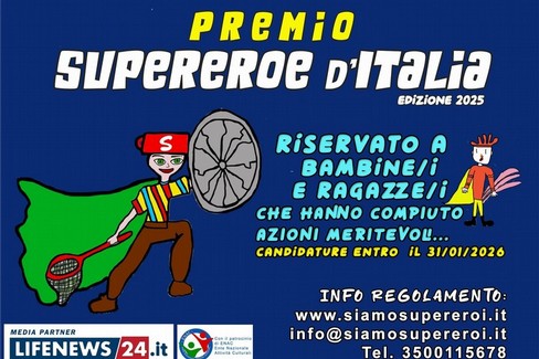 Premio supereroe d’Italia 2025