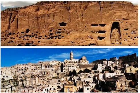 Matera e Bamiyan