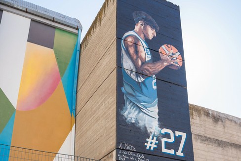 Inaugurato murales per Mattia Stano