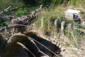 A rischio crollo il ponte “romano” sulla gravina di Picciano