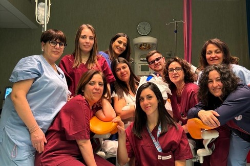 Liam è il primo nato nell'ospedale di Matera