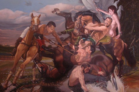 Inaugurazione mostra "L'occhio metafisico " di Gino Colapietro, dall'1 al 30 giugno