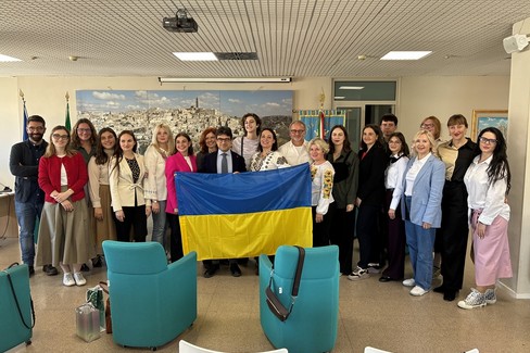 Scambi culturali: delegazione Ucraina in visita al Comune