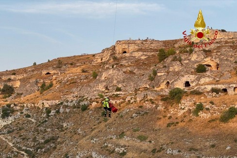 Giovane materano trovato morto nella gravina