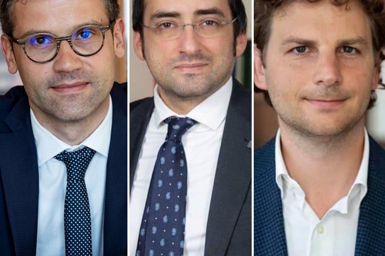 da sinistra: Gianluca Rospi, Michele NItti e Antonio Zennaro