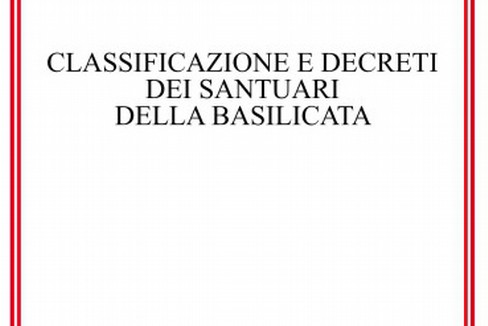 classificazione e decreti dei santuari della basilicata