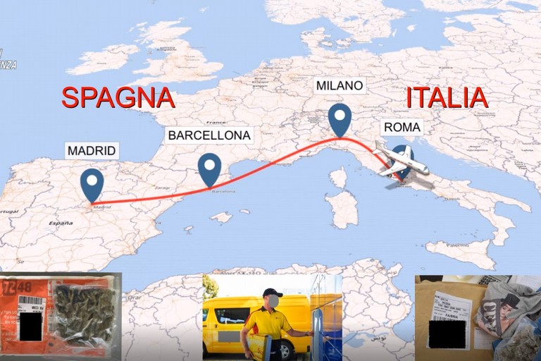 Traffico internazionale di droga