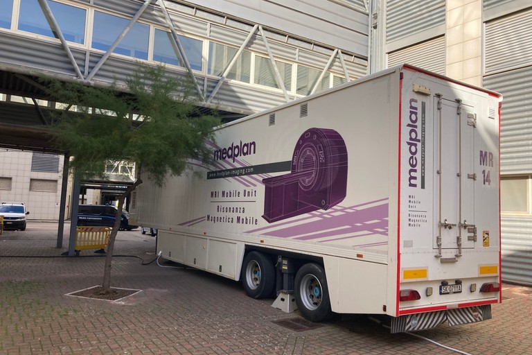 Lavori in ospedale, arriva mezzo mobile per la diagnostica