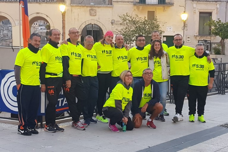 Yellow run Matera